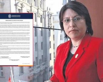 Fiscalía rechaza denuncia de congresistas investigados contra Delia Espinoza